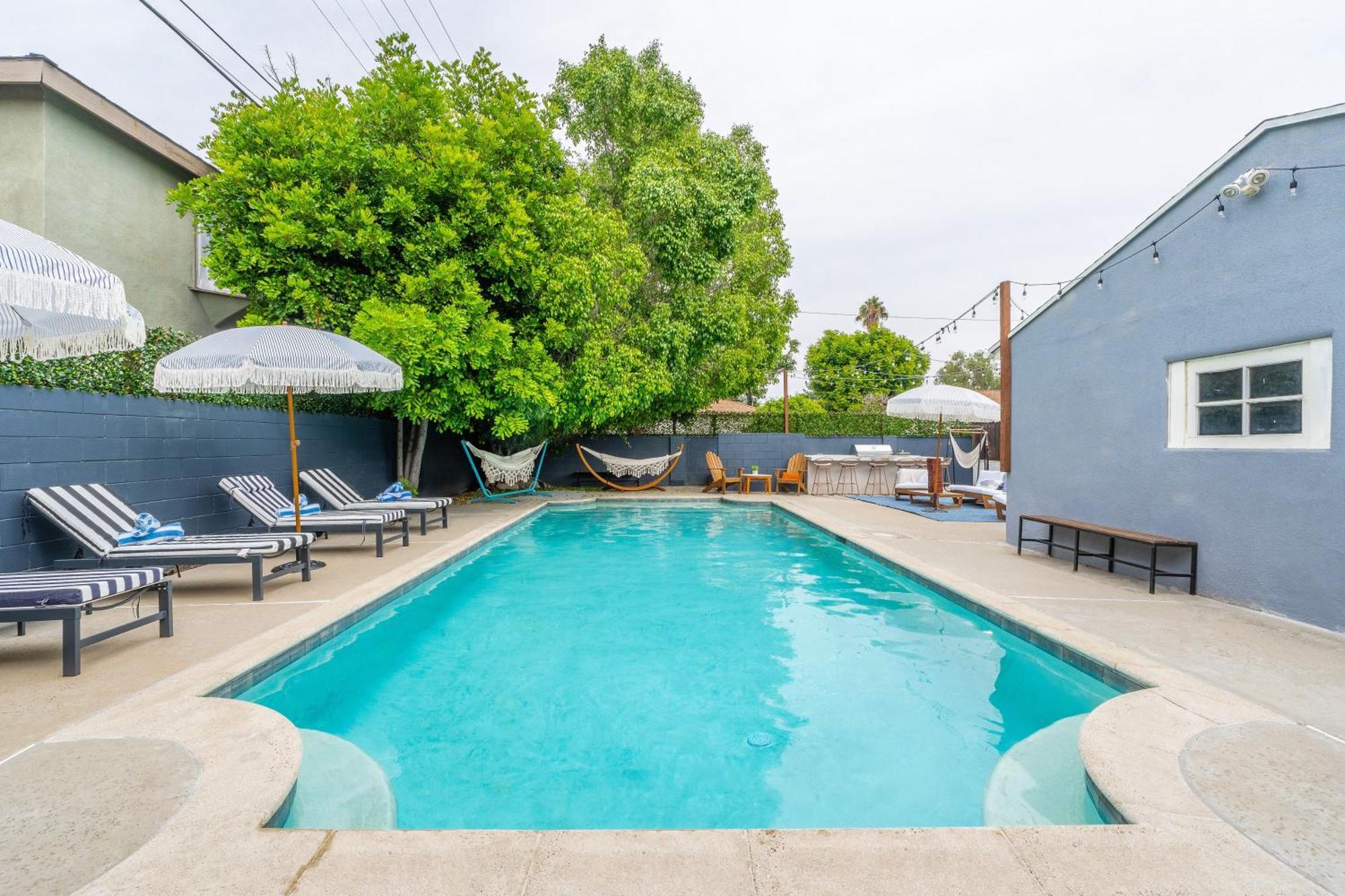 Angel&Rose Universal Hollywood Heated Pool House King Bed Лос-Анджелес Экстерьер фото